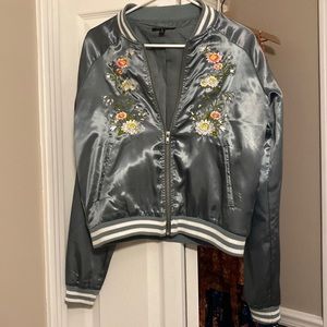 Vintage style bomber jacket
